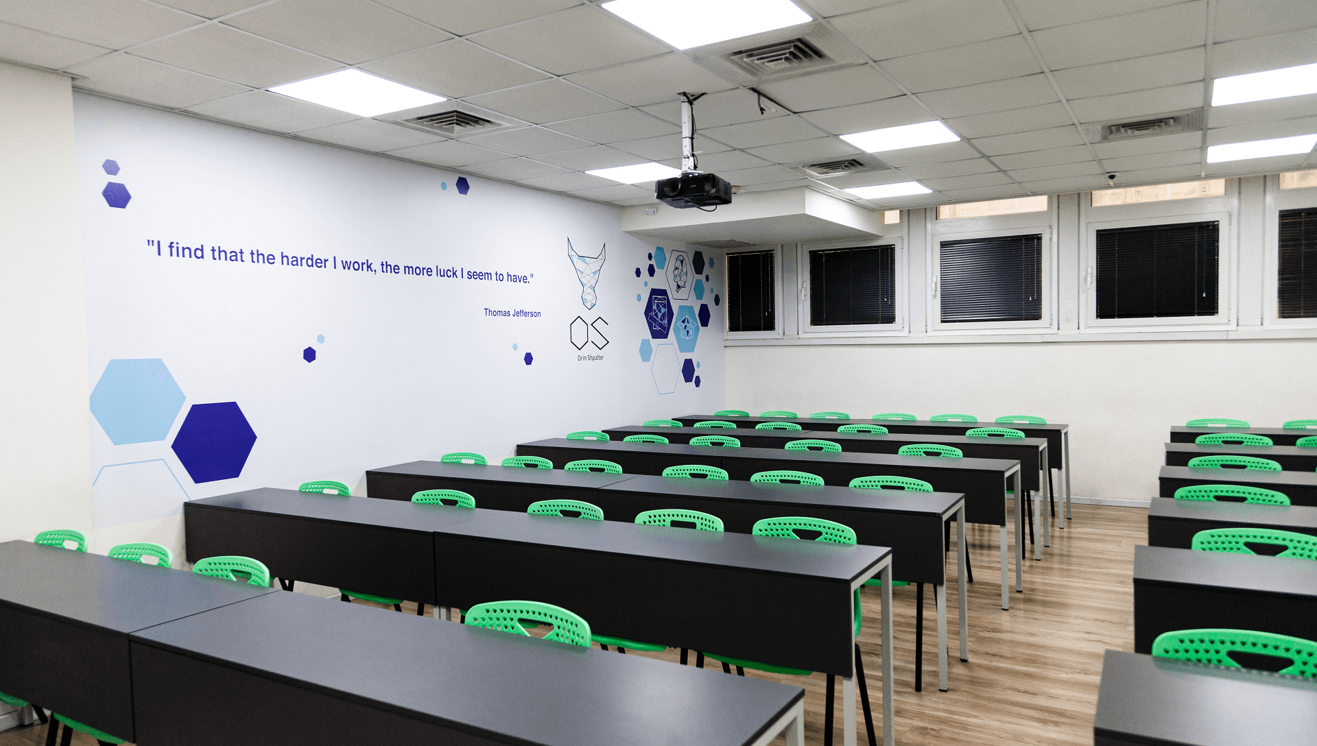 OS Class — כיתות וחדרי ישיבות